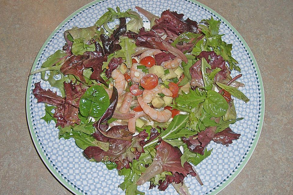 Avocado - Salat mit Krebsfleisch