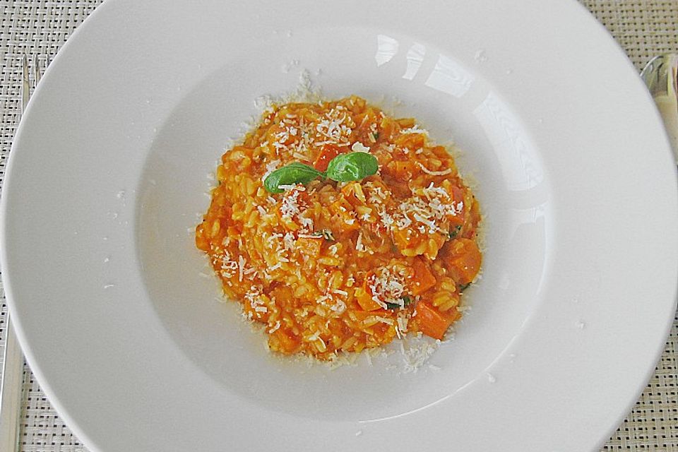 Kürbis-Risotto