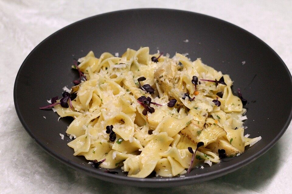 Pasta mit Artischocken