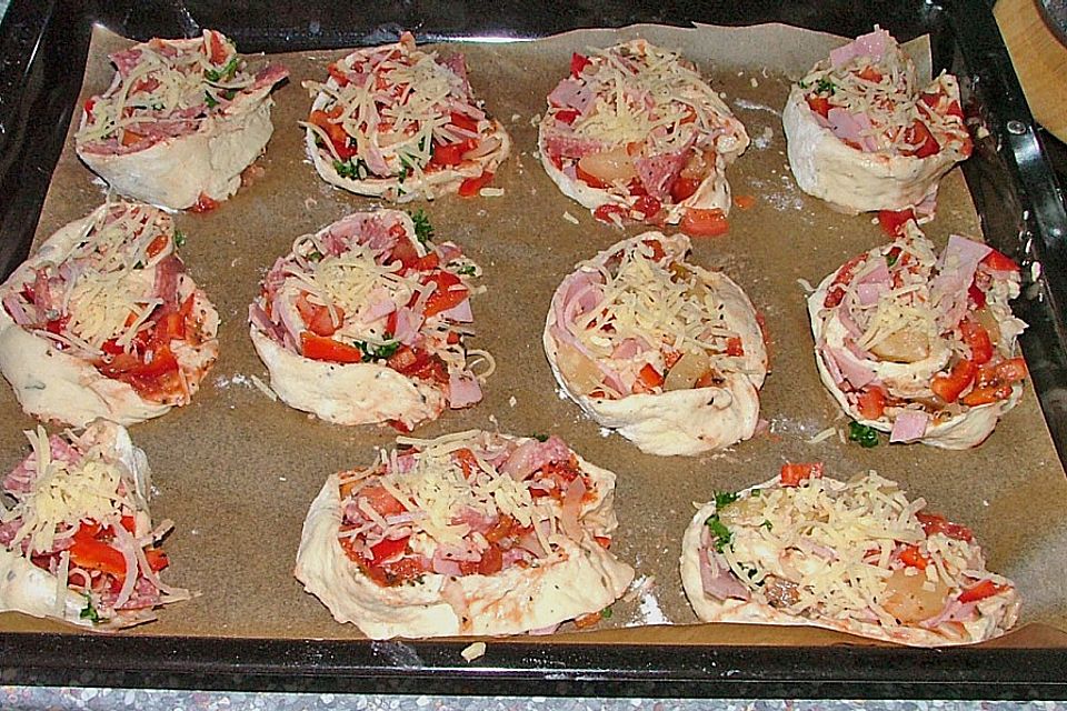 Pizzaschnecken