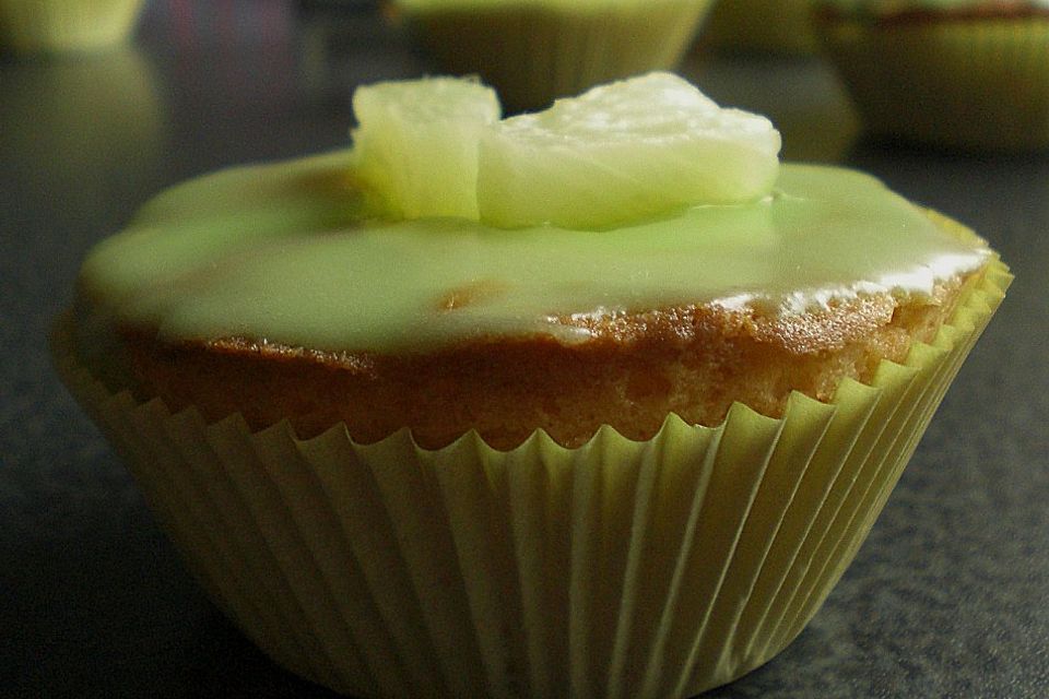 Ananas - Marzipan - Muffins