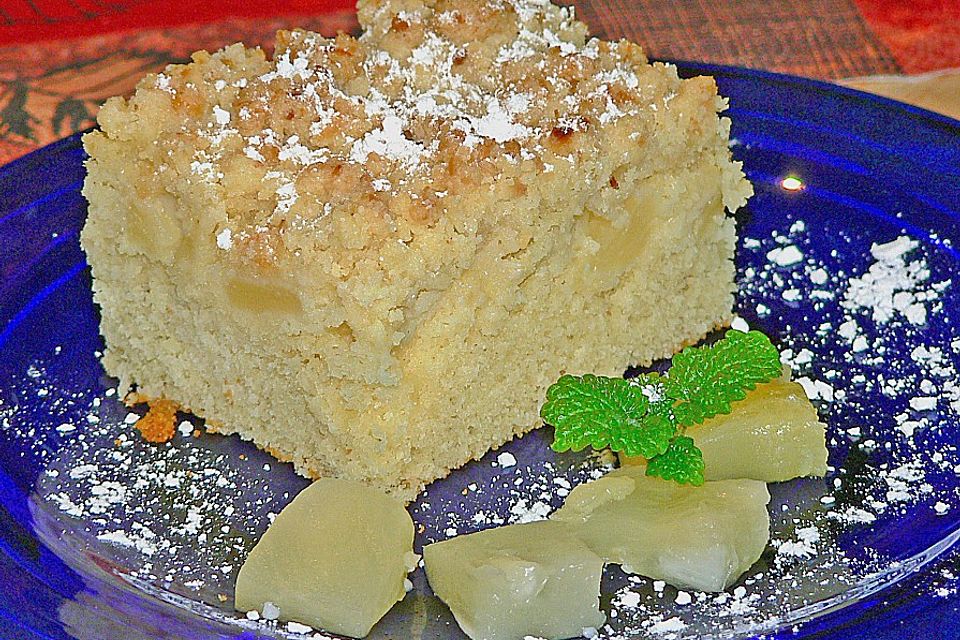 Ananas - Streusel - Kuchen