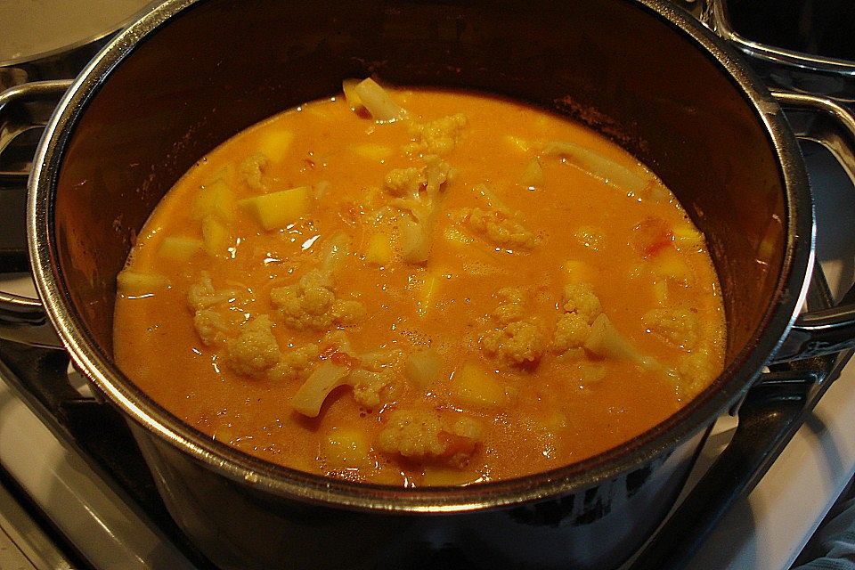 Blumenkohl - Mango - Curry