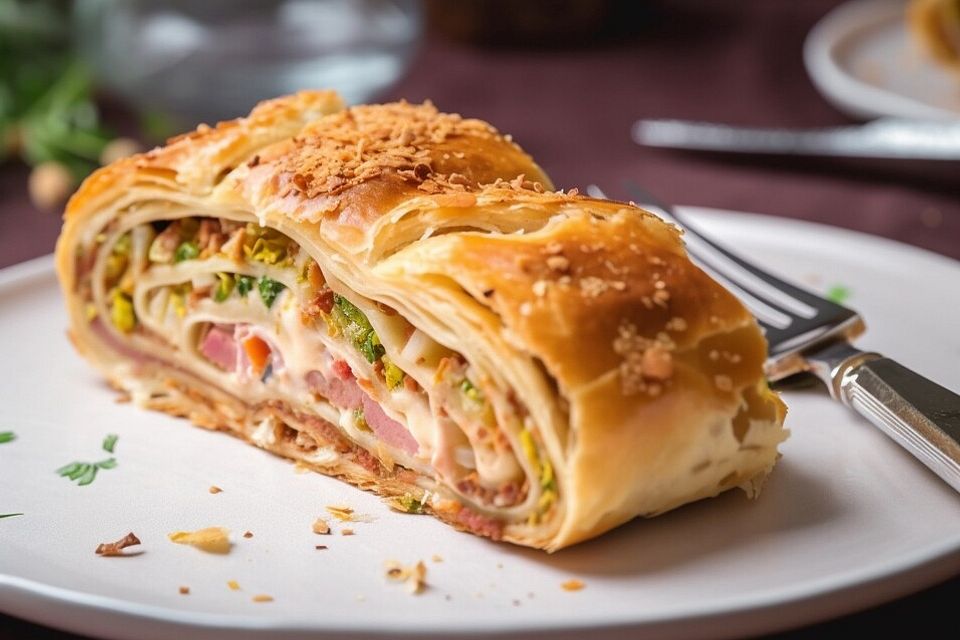 Pizzastrudel