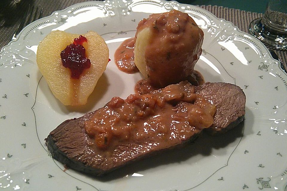 Hirschbraten