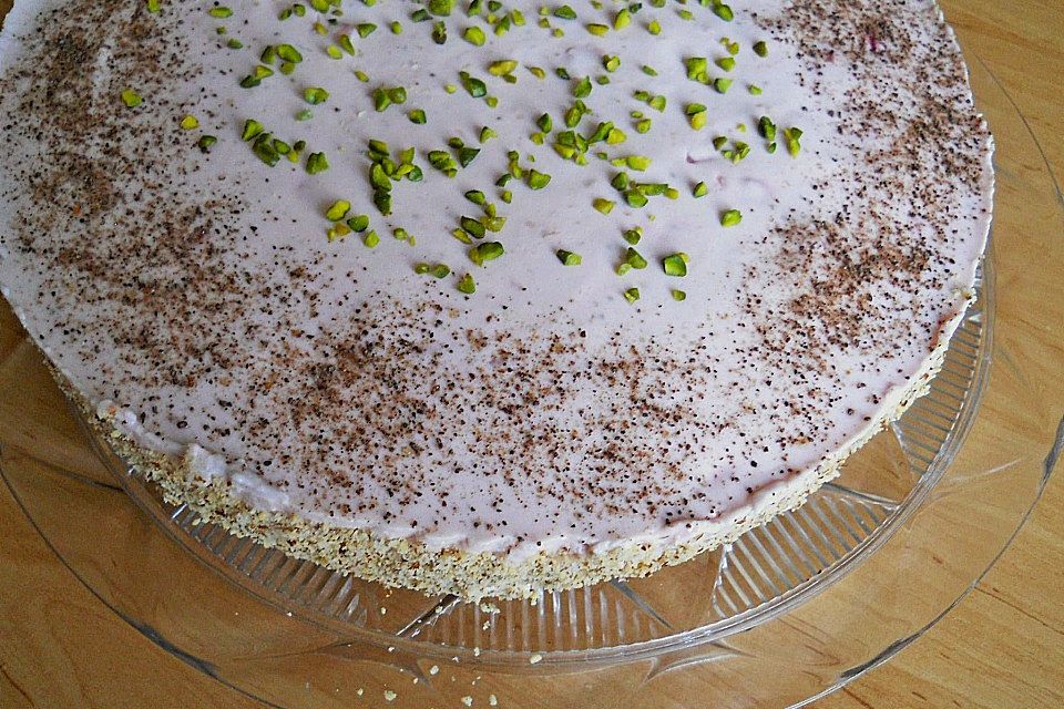 Erdbeer - Pistazien - Torte