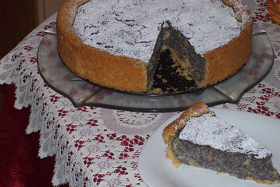 Schlesische Mohntorte