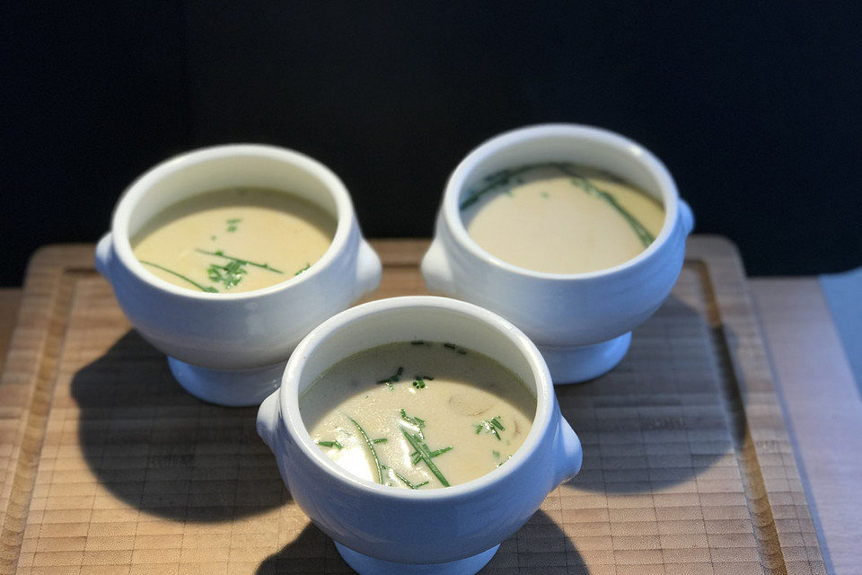 Champignonrahmsuppe