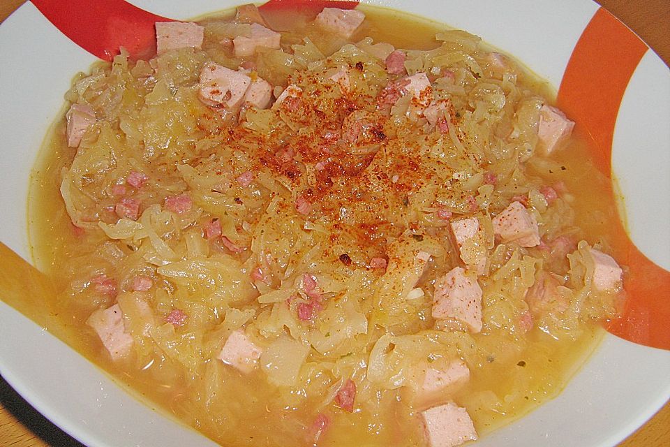 Sauerkrautsuppe