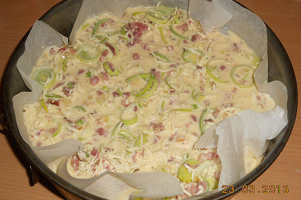 Schnelle Quiche