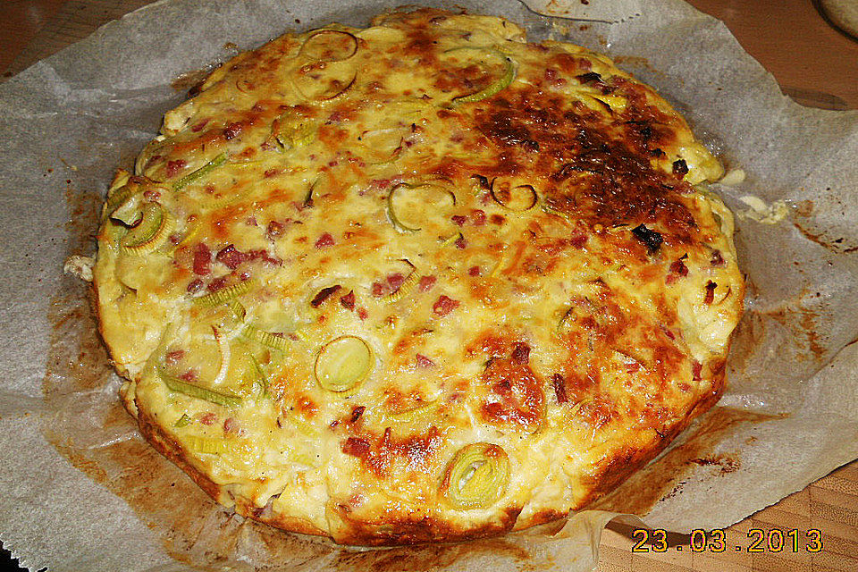 Schnelle Quiche