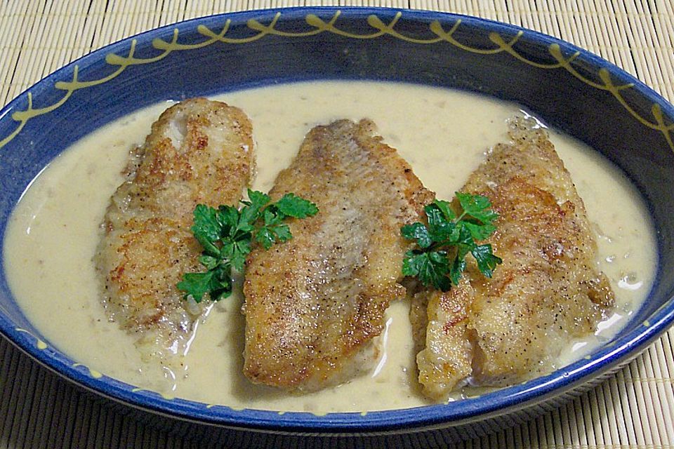 Fischfilet in Senfsauce I