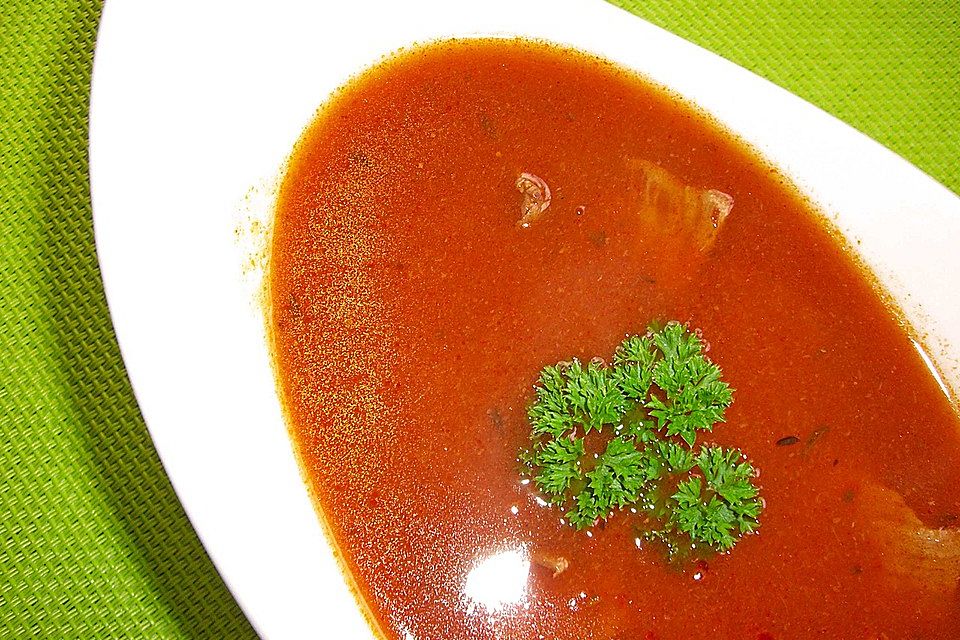 Gulaschsuppe Budapester Art