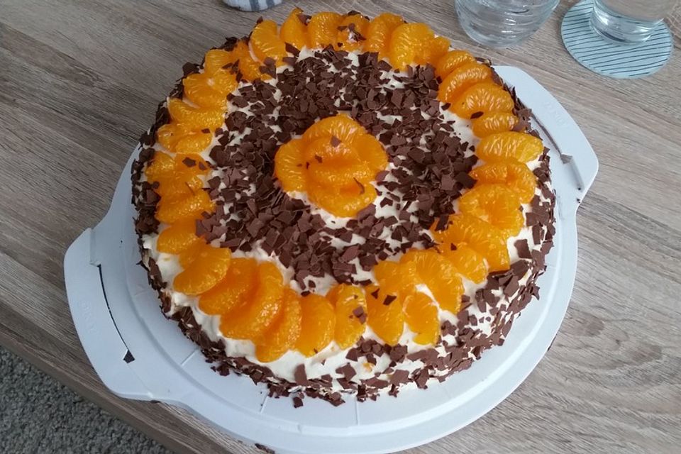 Mandarinen - Torte