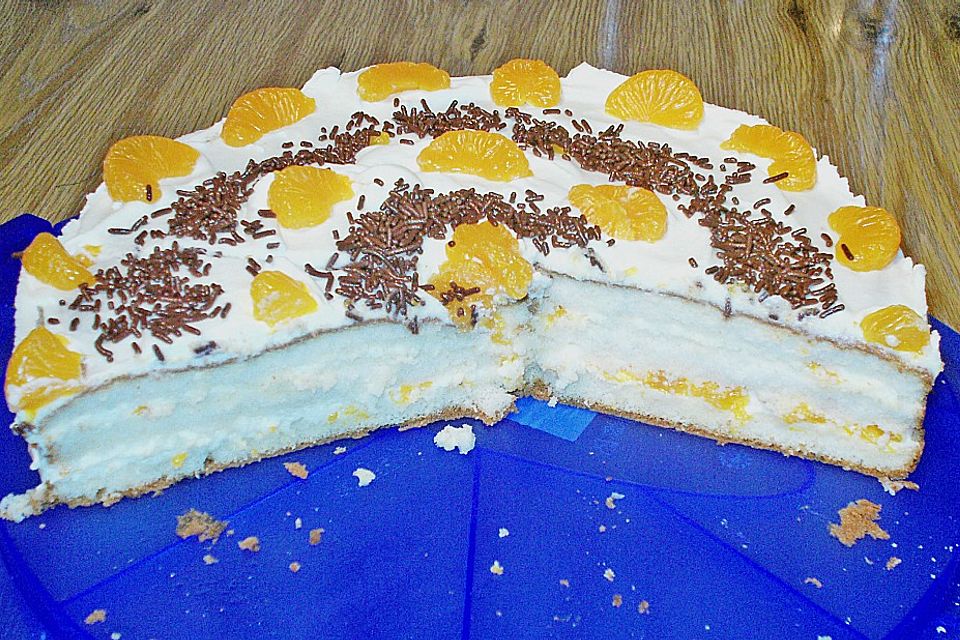 Mandarinen - Torte