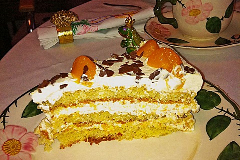 Mandarinen - Torte