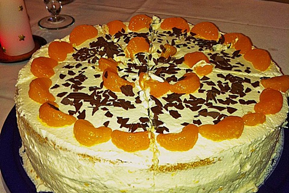 Mandarinen - Torte