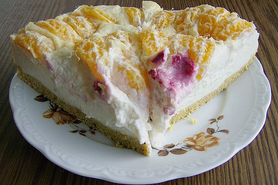 Mandarinen - Käse - Kuchen