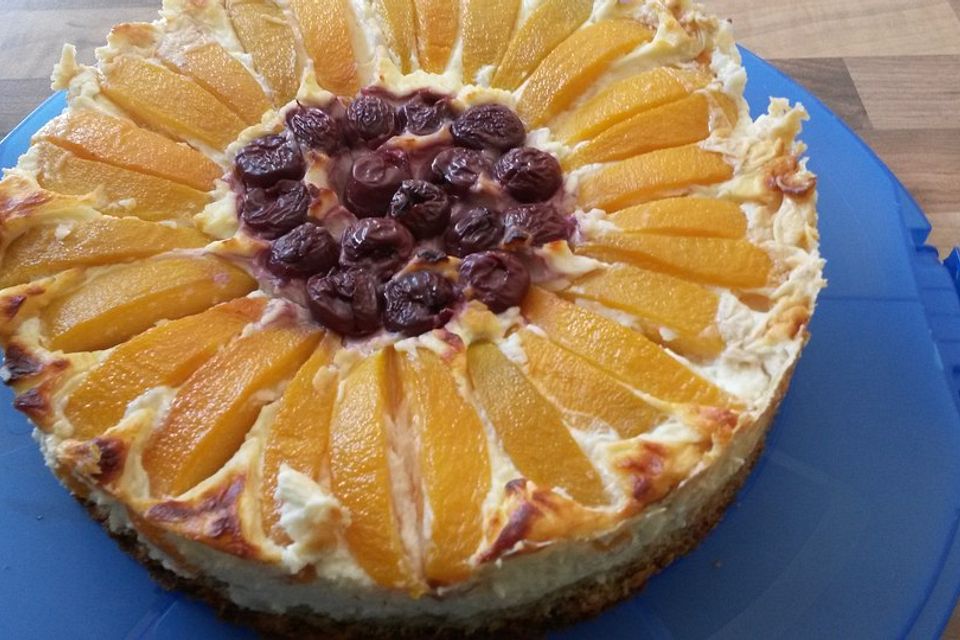 Mandarinen - Käse - Kuchen