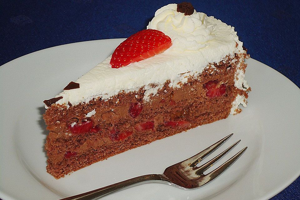 Erdbeer - Grand Marnier - Torte