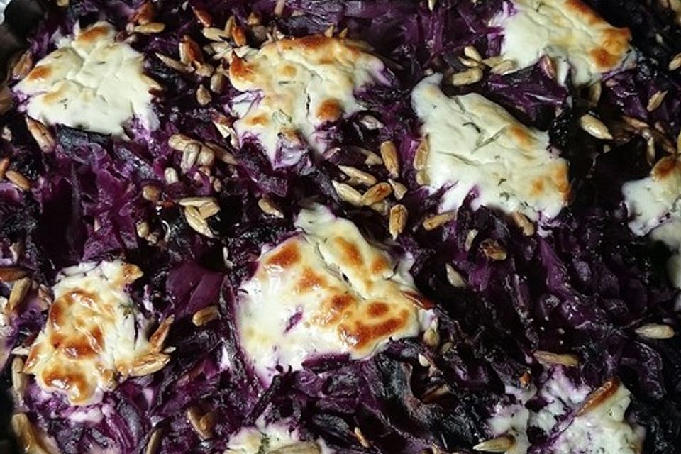 Heikes Rotkohl-Tarte