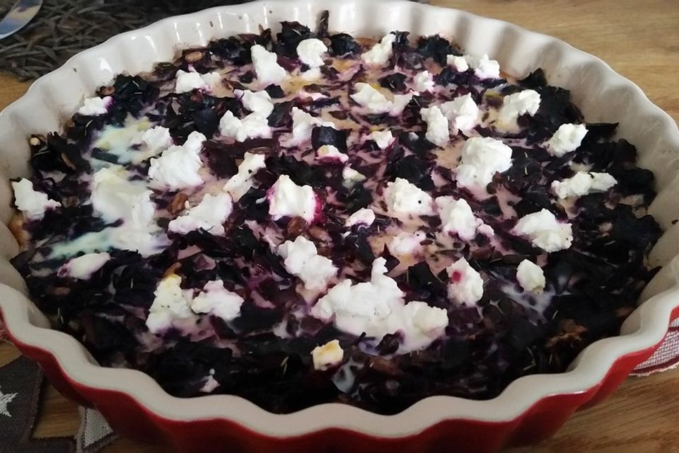 Heikes Rotkohl-Tarte