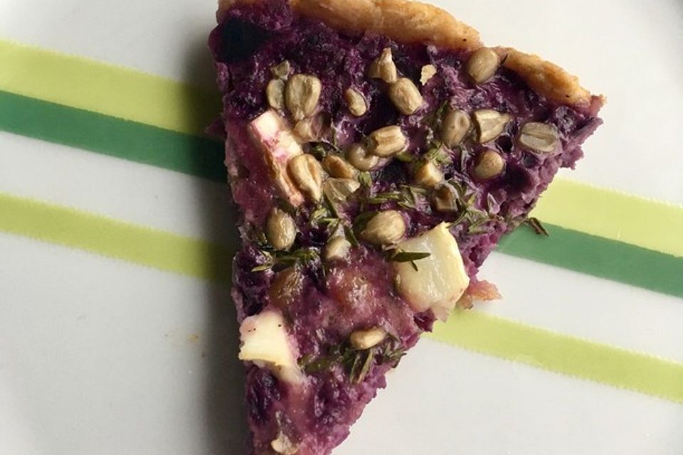 Heikes Rotkohl-Tarte