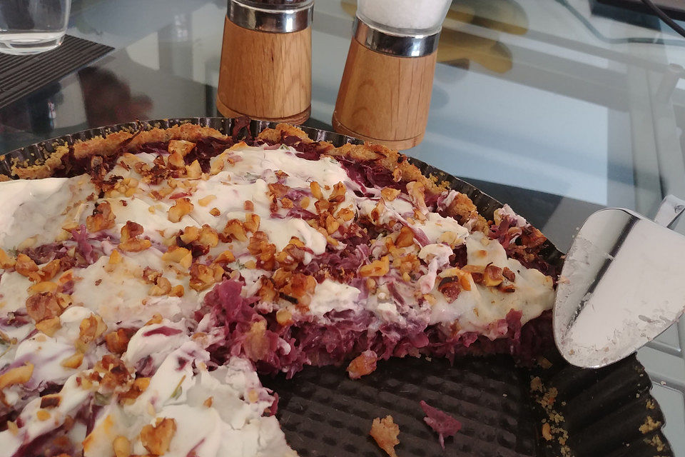 Heikes Rotkohl-Tarte