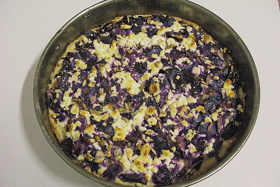 Heikes Rotkohl-Tarte