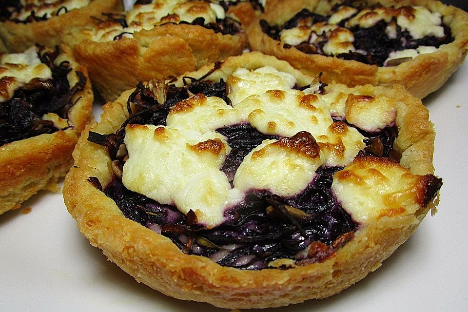 Heikes Rotkohl-Tarte