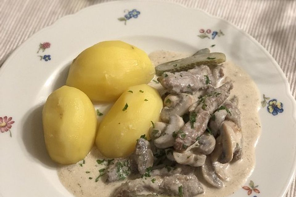 Boeuf Stroganoff de Luxe