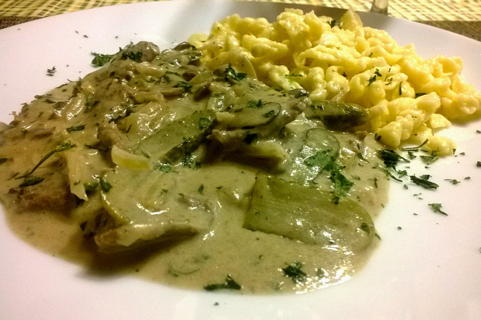 Boeuf Stroganoff de Luxe