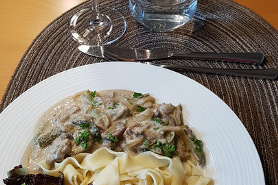 Boeuf Stroganoff de Luxe