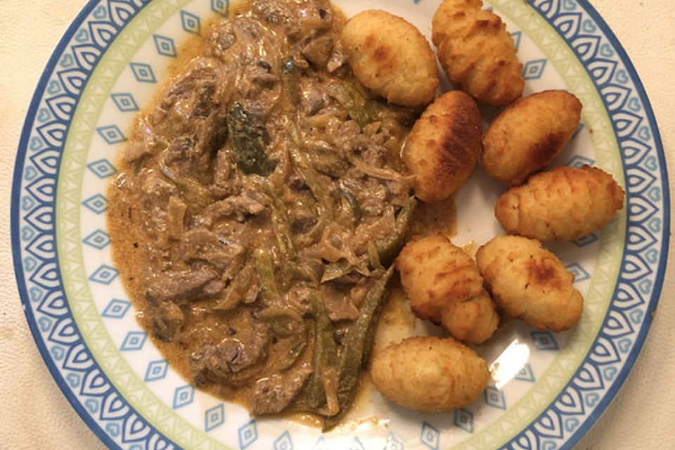 Boeuf Stroganoff de Luxe