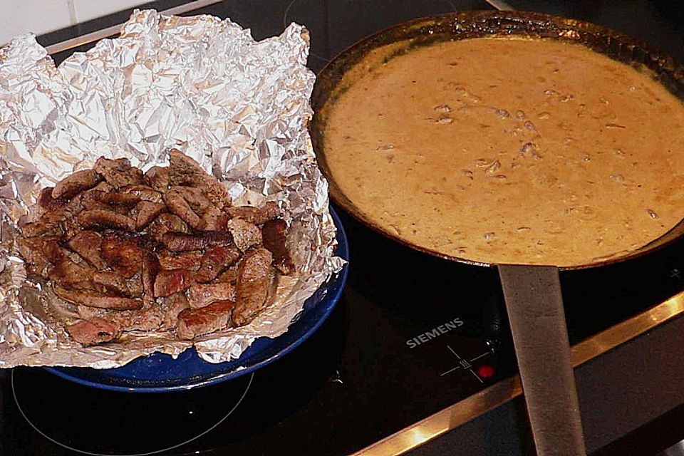 Boeuf Stroganoff de Luxe