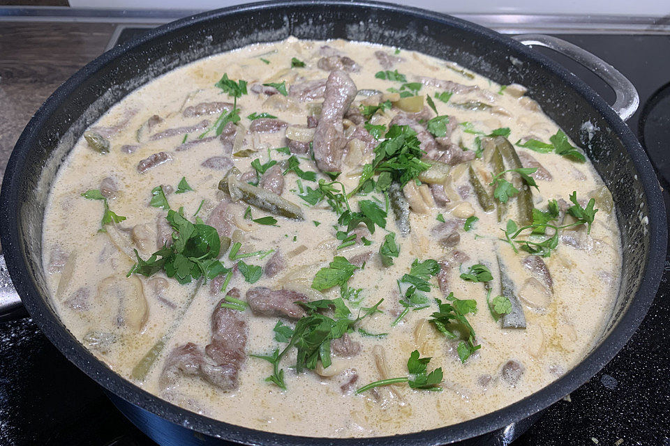 Boeuf Stroganoff de Luxe