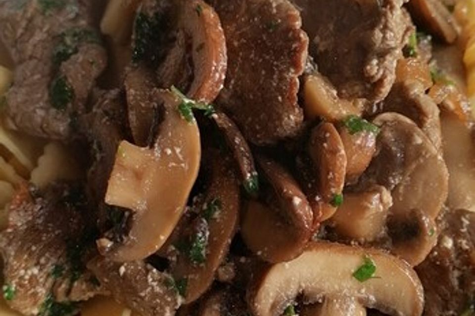 Boeuf Stroganoff de Luxe