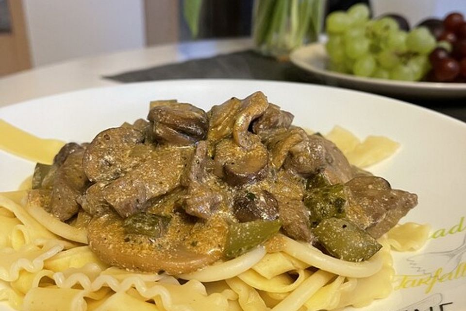 Boeuf Stroganoff de Luxe