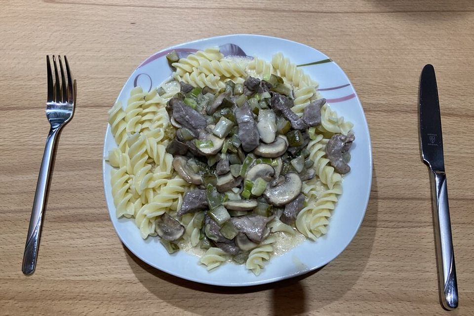 Boeuf Stroganoff de Luxe