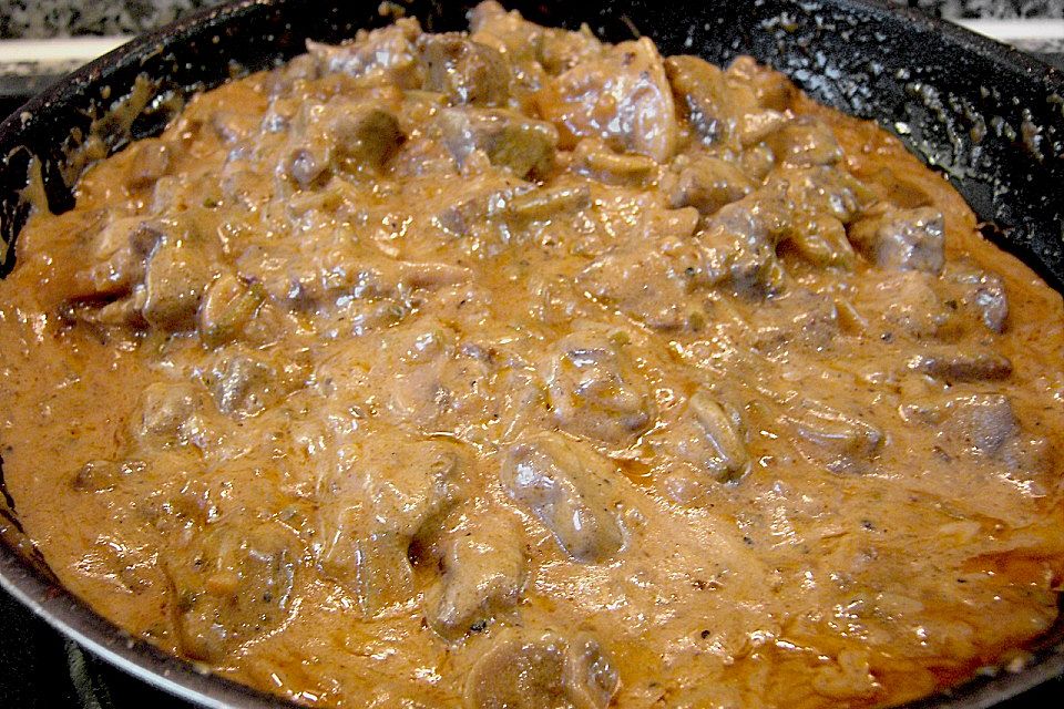 Boeuf Stroganoff de Luxe