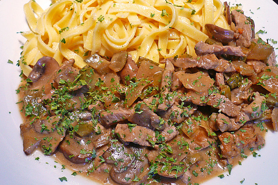 Boeuf Stroganoff de Luxe