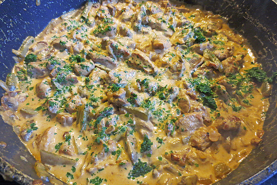 Boeuf Stroganoff de Luxe