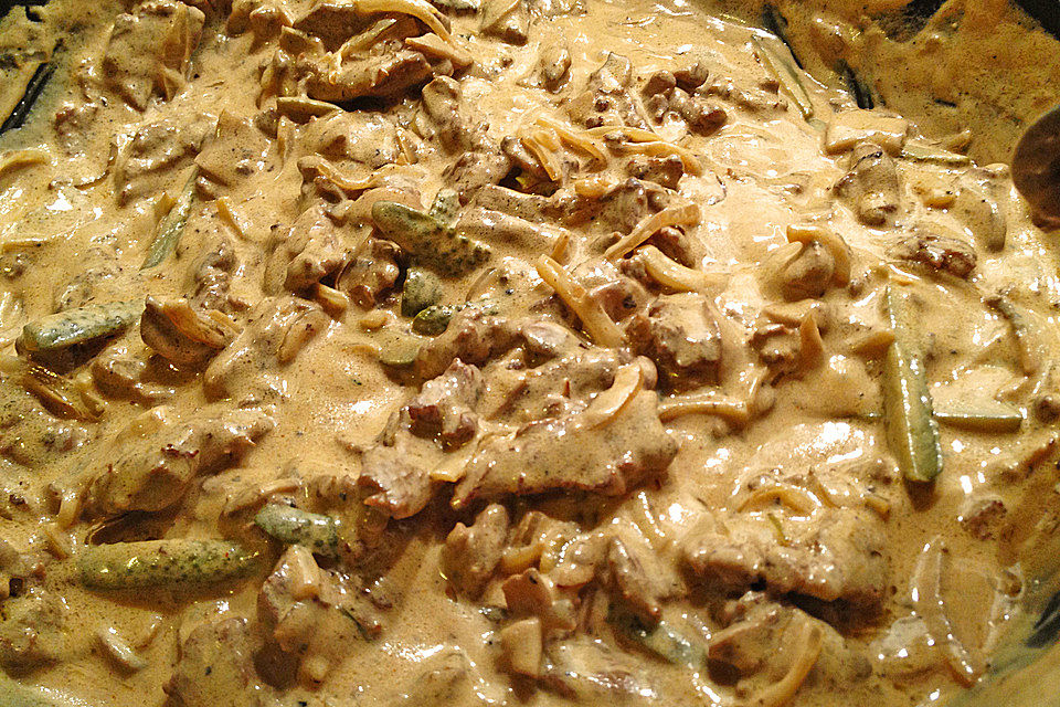 Boeuf Stroganoff de Luxe