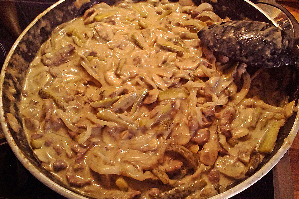 Boeuf Stroganoff de Luxe