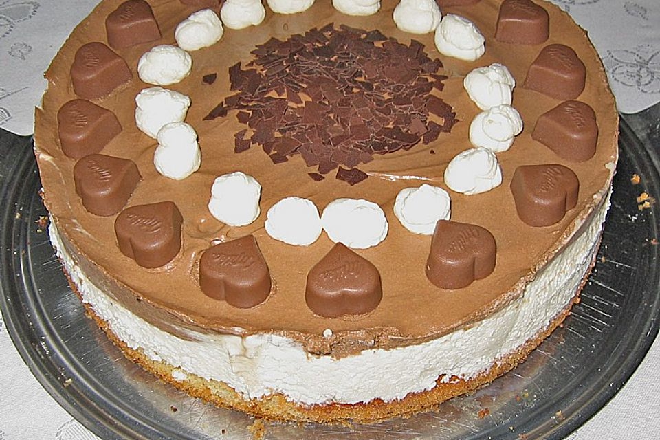 Milka - Torte mit Bananen