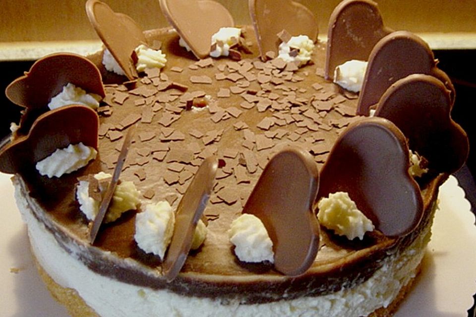 Milka - Torte mit Bananen