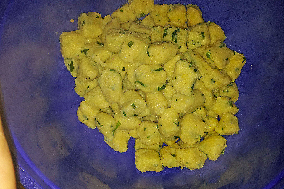 Bärlauch-Gnocchi