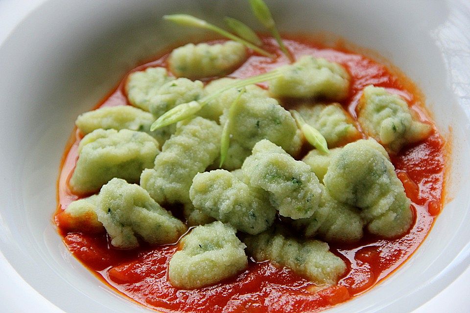 Bärlauch-Gnocchi