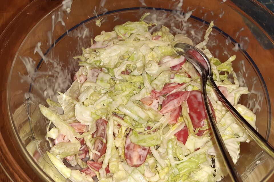 Bunter Eisbergsalat