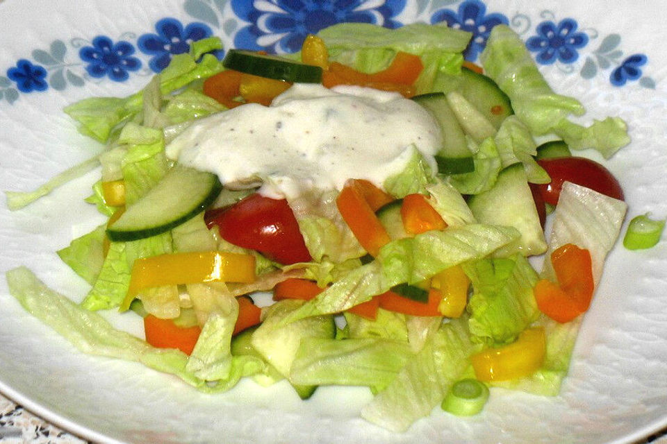 Bunter Eisbergsalat